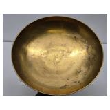 Beautiful Solid Chase Brass Large Centerpiece Bowl