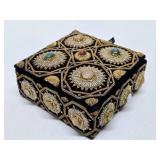 Vintage Jeweled Indian Jewelry Box