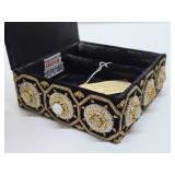 Vintage Jeweled Indian Jewelry Box
