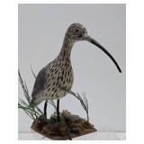 Larger Excellent Hand Carved & Painted Folk Art Shore Bird #2