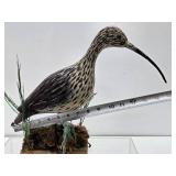 Larger Excellent Hand Carved & Painted Folk Art Shore Bird #2