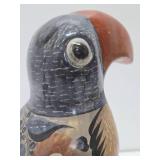 Vintage Mexican Folk Art Pottery Bird