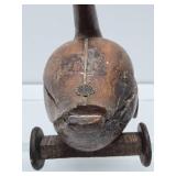 Primitive Wooden Goose or Duck Pull Toy