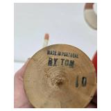 Vintage Portuguese Wood Figures & Artwork