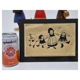 Vintage Portuguese Wood Figures & Artwork