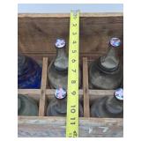 Excellent Vintage HIGHLAND Saint Paul Spring Water Wood Advertising Crates w/Full Sealed Bottles #2