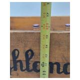 Excellent Vintage HIGHLAND Saint Paul Spring Water Wood Advertising Crates w/Full Sealed Bottles #3