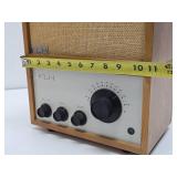 Excellent Quality & Condition Vintage KLH Model 8 FM Receiving Station Radio & Speaker