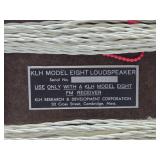 Excellent Quality & Condition Vintage KLH Model 8 FM Receiving Station Radio & Speaker