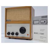 Excellent Quality & Condition Vintage KLH Model 8 FM Receiving Station Radio & Speaker