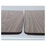 Matching Pair of Vintage Mid Century Danish Modern Side Tables