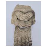Vintage Museum Replica Heavy Plaster Greek Theater Head Sculpture