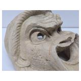Vintage Museum Replica Heavy Plaster Greek Theater Head Sculpture