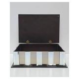 Very Cool Large Deco Mirrored Dresser Box