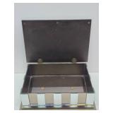 Very Cool Large Deco Mirrored Dresser Box