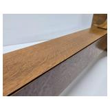 Vintage 1930's-40's era Deco Quartersawn Oak Pedestal Plant Stand - 35'