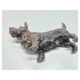 Small Vintage 1930's era Signed JENNINGS BROTHERS Dog Sculpture