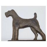 Vintage 1930's era PAL Art Deco Dog Bookends