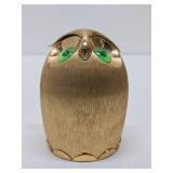 Signed Vintage Mid Century NAPIER Owl Coin Bank