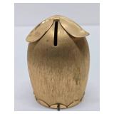 Signed Vintage Mid Century NAPIER Owl Coin Bank