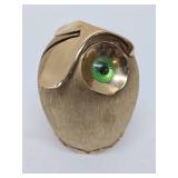 Signed Vintage Mid Century NAPIER Owl Coin Bank