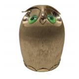 Signed Vintage Mid Century NAPIER Owl Coin Bank