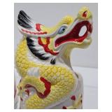 Signed Vintage Dragon Planters by R. Fujiwara - Hilton Hawaiian Village 1978