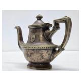 Antique Nickel Silver Coffee Pot