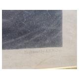 Early to Mid 19th Century Framed Lithograph - 'Belshazzar's Feast' by John Martin