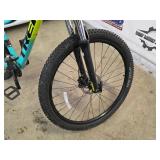 Trek Marlin Mountain Bike - Small Aluminum Frame, 3x7 Shimano, Disc Brakes, Turquoise-Lime