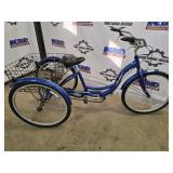 Schwinn Meridian Tricycle - 3-Wheel Adult Cruiser with Front Basket