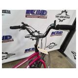 Roland Mountain Series Pink Bicycle - Step-Through Frame, Water Bottle Cage