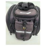 Topeak MTX Quick Track Trunk Bag - Black with Pump Attachment