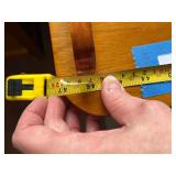 Desk - Vintage Wood Desk with Built-in Hutch & Cubby Storage