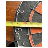 Harley-Davidson Dartboard - Bristle Round Dart Board With Orange/Black Segments