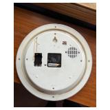 Harley-Davidson Motorcycle Clock - 12 in Chrome Bezel Wall Clock