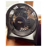 Comfort Zone Desk Fan & Perforated Metal Cabinet