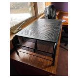 Comfort Zone Desk Fan & Perforated Metal Cabinet