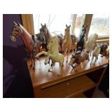 Plastic Model Horses - Assorted Figurines Collection