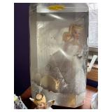 Barbie Wedding Day Collector Edition Figurine & Pastel Castle Baby Display - Assorted Vintage Figures