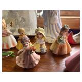 Barbie Wedding Day Collector Edition Figurine & Pastel Castle Baby Display - Assorted Vintage Figures