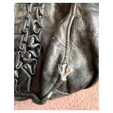 Studded Leather Handbag Set - Black & Red (Lot of 3)