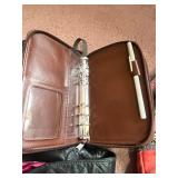 Studded Leather Handbag Set - Black & Red (Lot of 3)