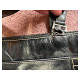 Black Leather Bag Set - 3-Piece: Backpack, Tote & Wallet