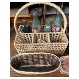 Wicker Baskets - Assorted 6 -Piece Set