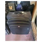 Floral Pattern Upright Suitcase - Luggage Set