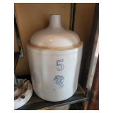 Buckeye Pottery Co Blue Ribbon Brand Macomb IL Ceramic Jug 5