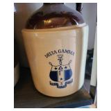 Delta Gamma Crest Jar & 3 Brown Jars & 3 Cube Candles (Lot of 7)