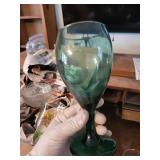 box of misc. Crystal Glassware Set