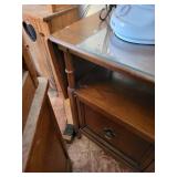 Vintage Solid Wood Sideboard Credenza